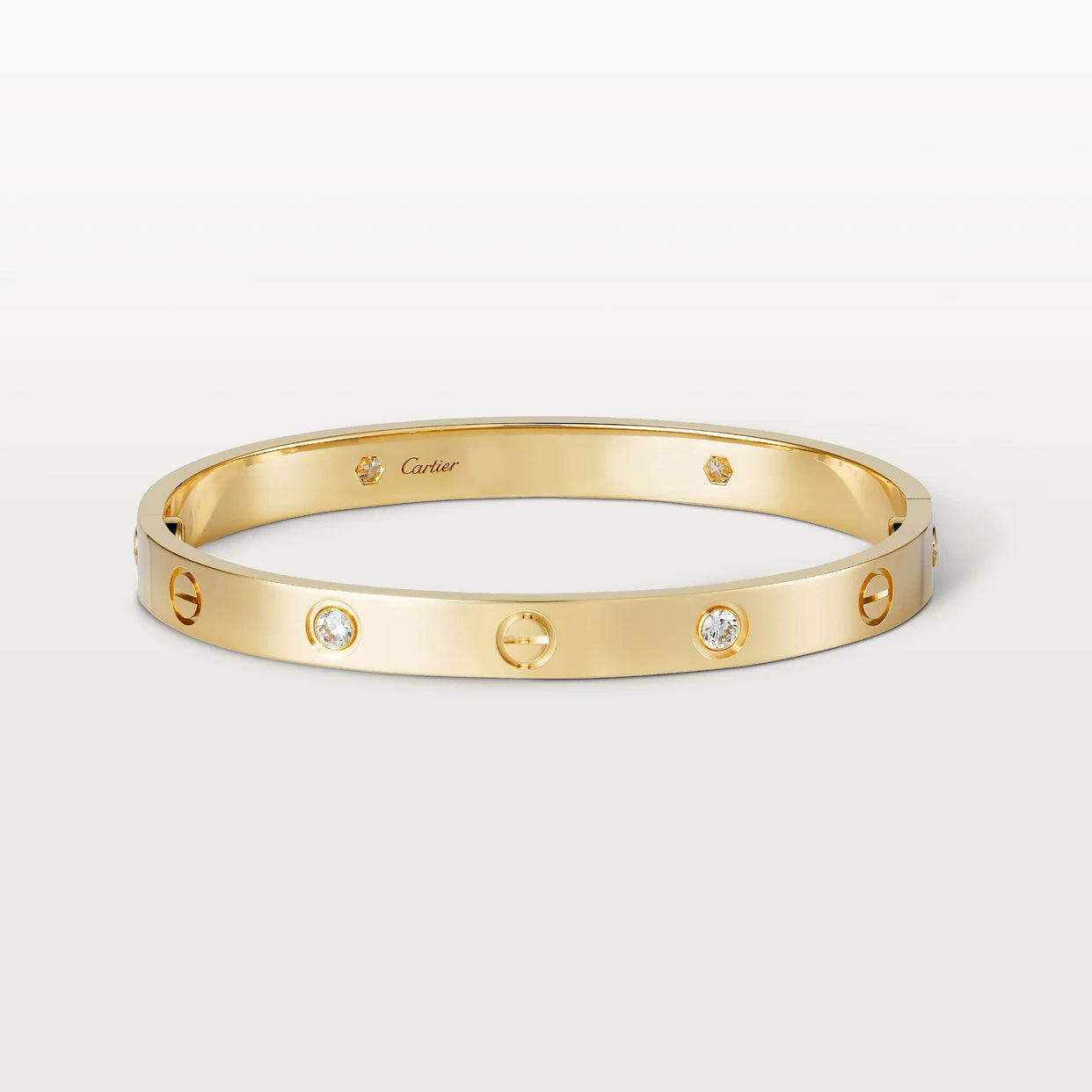 Love Bracelet - 4 Diamonds